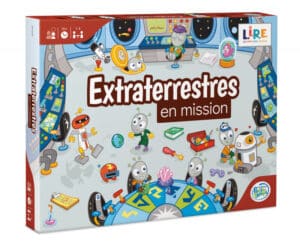 Jeu éducatif du temps des fêtes pour enfants Extraterrestres en mission